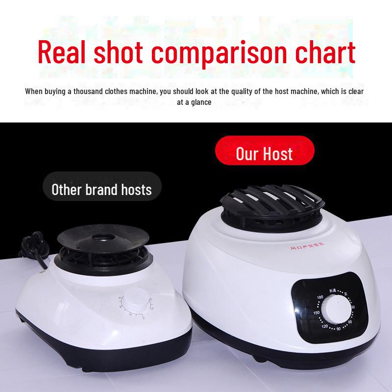 900W/1200W Clothes Dryer with Remote Control and Warm Air Accessories