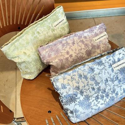 Chinese Style Embroidery Makeup & Skincare Travel Clutch Bag