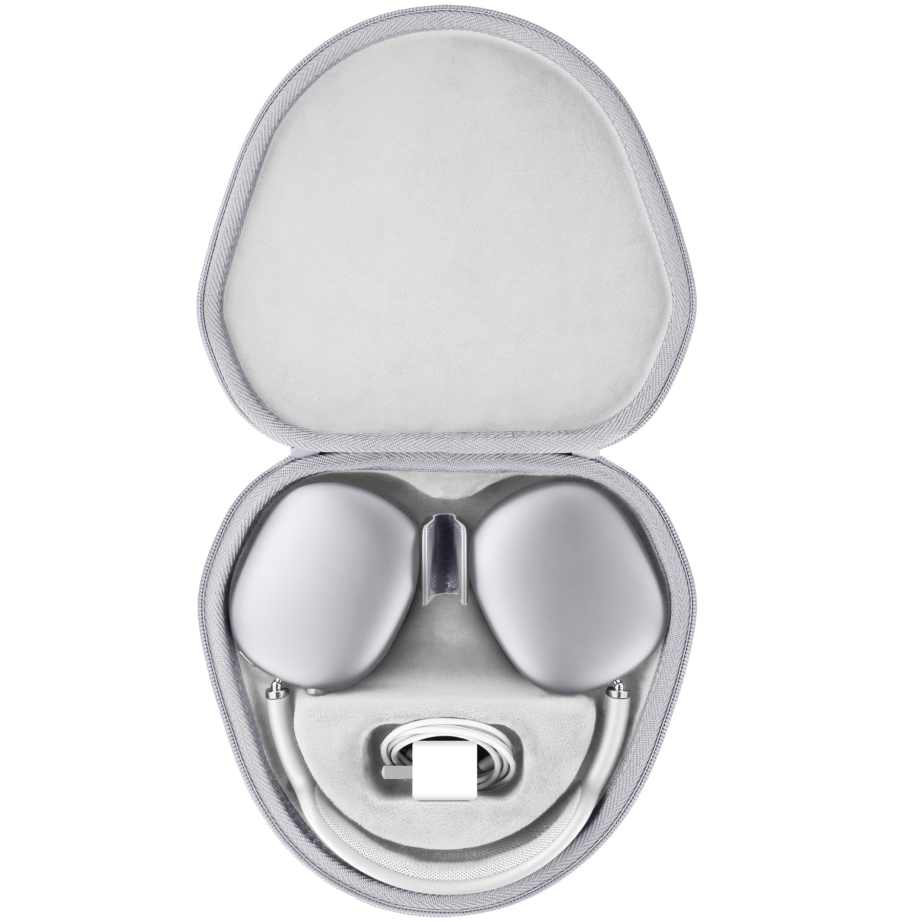 co2CREA Apple AirPods Max Storage Case, White (Case Only)