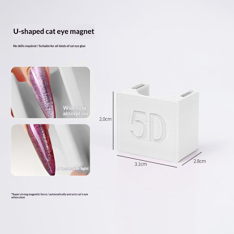 Cat Eye Magnet Tool Nail Art Magnet Stick For Diy Magnetic Cat Eye Gel Velvet 5D Nail Diy Tool French Nail Uv Magnetic