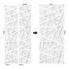 Creative And Environmentally Friendly 3D Geometric Door Sticker Refurbished Self-Adhesive Bedroom Wall Pvc Sticker Door Frame