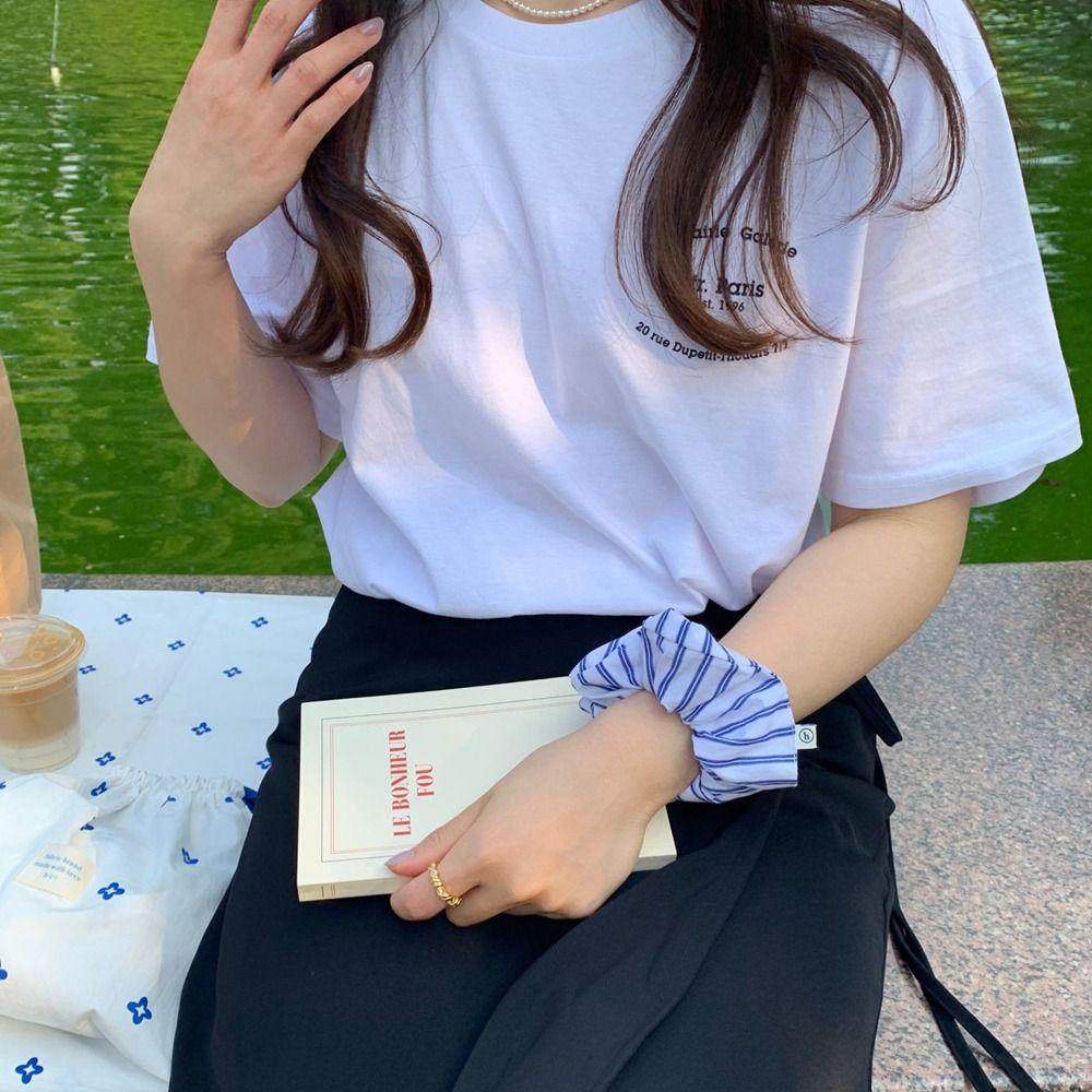 

Intestine Hair Ring Girl Hair Band Cloth Hair Tie Korean Style Headwear Hair Rope Women Scrunchies C