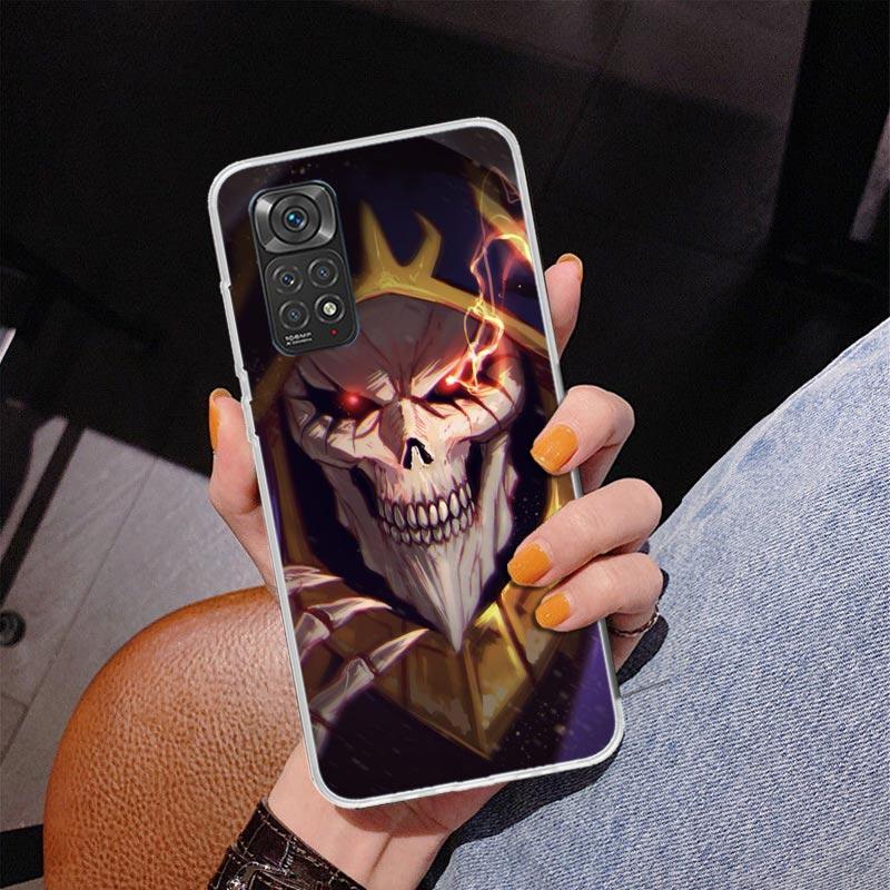 Overlord Anime Phone Case For Xiaomi Redmi Note 15 14 13 12S 12 11 Pro Plus 14S 11S 11E 10 10S 11T 5G Personalized Cover Redmi N