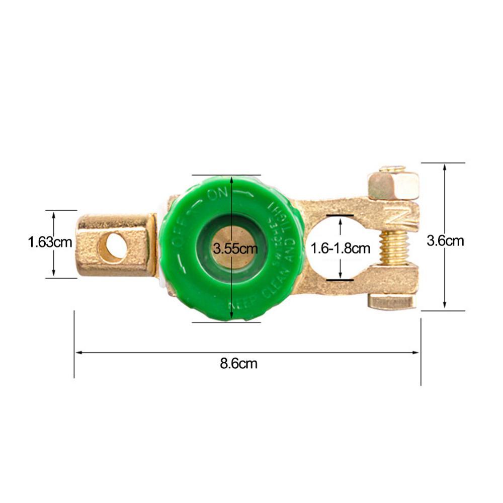 Master Car Battery Switch Isolator Terminal Link Switch Auto Car Disconnect Switch Motorcycle Battery Isolation Switch