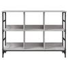 Sideboard Gray Sonoma 102 x 32 x 73.5 cm Engineered Wood