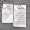 FENDI Domestic regular 23 year old FF6012ARU5 Wool cotton single-breasted long coat 38 greigeUsed