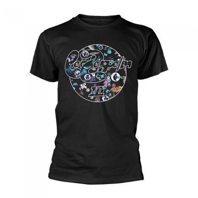 Led Zeppelin Unisex Adult III Circle T-Shirt