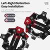 WEST BIKING MTB Self-Locking Pedals Aluminum Alloy Clipless Mountain Bike Pedal Compatible With SPD Double Sealed+Needle Bearing