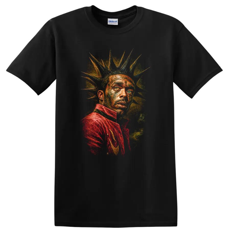 Mikhail Gorshenev Punk Rock Portrait T Shirt Frontman Tribute Tee