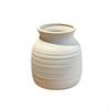 WabiSabi Ceramic Vase, Vintage Desktop Flower Arrangement, Living Room Decor, Faux Flowers