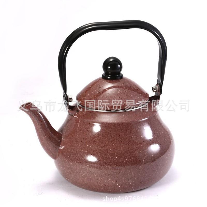 Vintage Emaliowany Ceramiczny Dzbanek na Wodę Zimny 1.5L 2.0L 2.5L Żaroodporny Kuchenka Gazowa Elektryczna Retro Styl Koreański