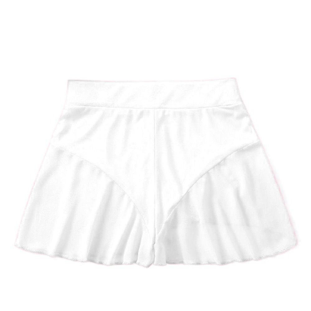 Transparent Bikini Mesh Short Skirt Beach Short Dress Pleated Skirts Outdoor