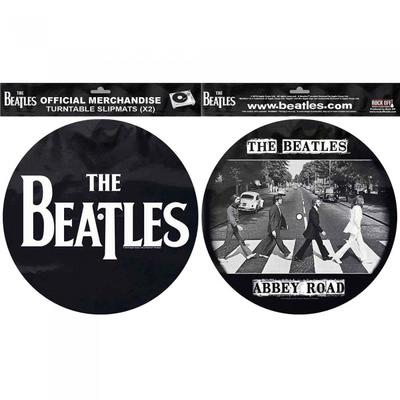 Abbey Road Drop T Logo Plattenteller Slipmat (Packung mit 2)