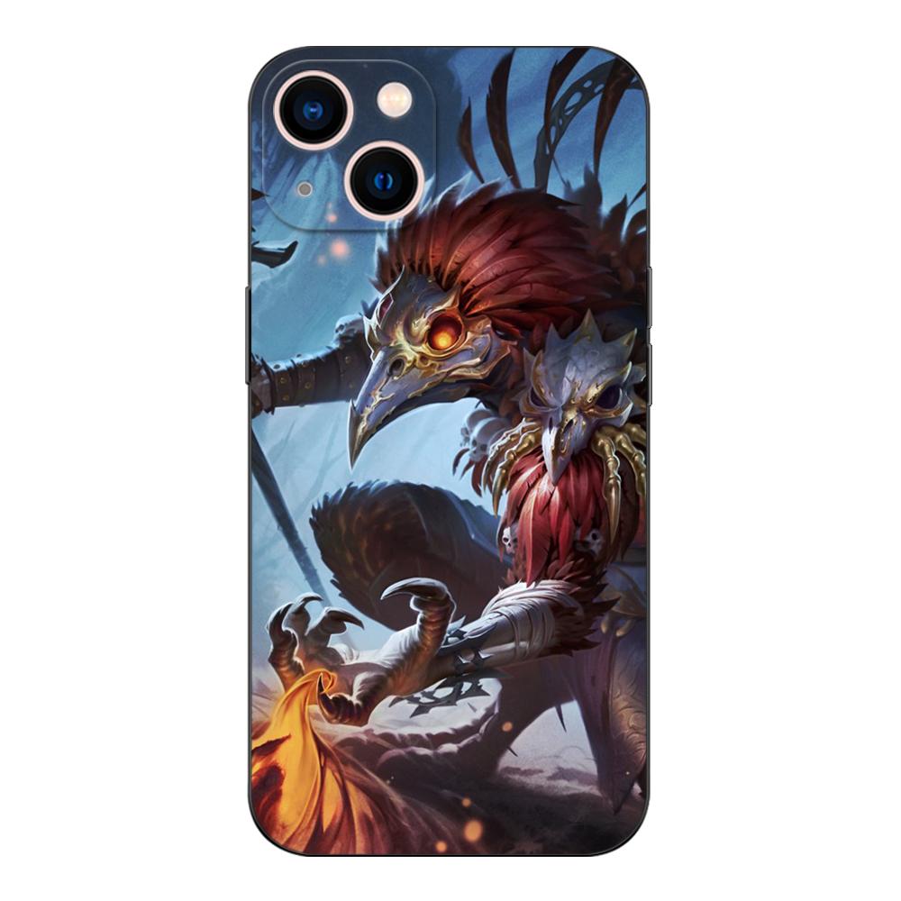 Black Tpu Case for Iphone 5 5s Se 2020 6 6s 7 8 Plus X 10 XR XS 11 12 13 Mini Pro MAX Back Cover SMITES GameS