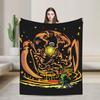 Metroids Hero Game Blankets Flannel Vintage Breathable Throw Blanket for Bed Sofa Winter