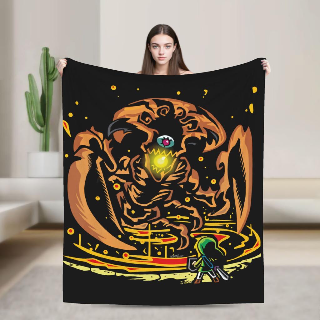 Metroids Hero Game Blankets Flannel Vintage Breathable Throw Blanket for Bed Sofa Winter