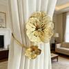 New Exaggerated High-end Three-dimensional Floral Curtain Strap Living Room Bedroom Dining Room Elegant Curtain Buckle Wholesale