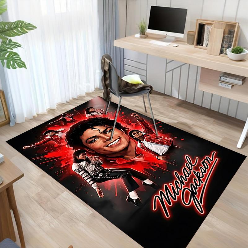 Michael Jackson Legacy Carpet For Playroom Bedroom Living Room Sofa Home Decorkids Game Area Rug Nonslip Floor Mat