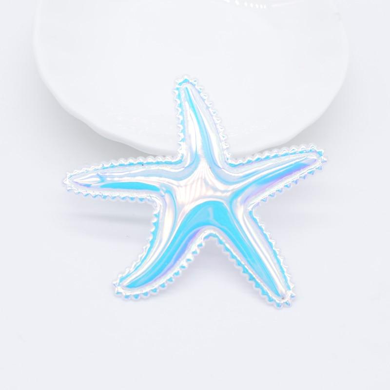 Patch Paillettes A Forma Di Stella Marina E Conchiglia - Fai Da Te Per Vestiti