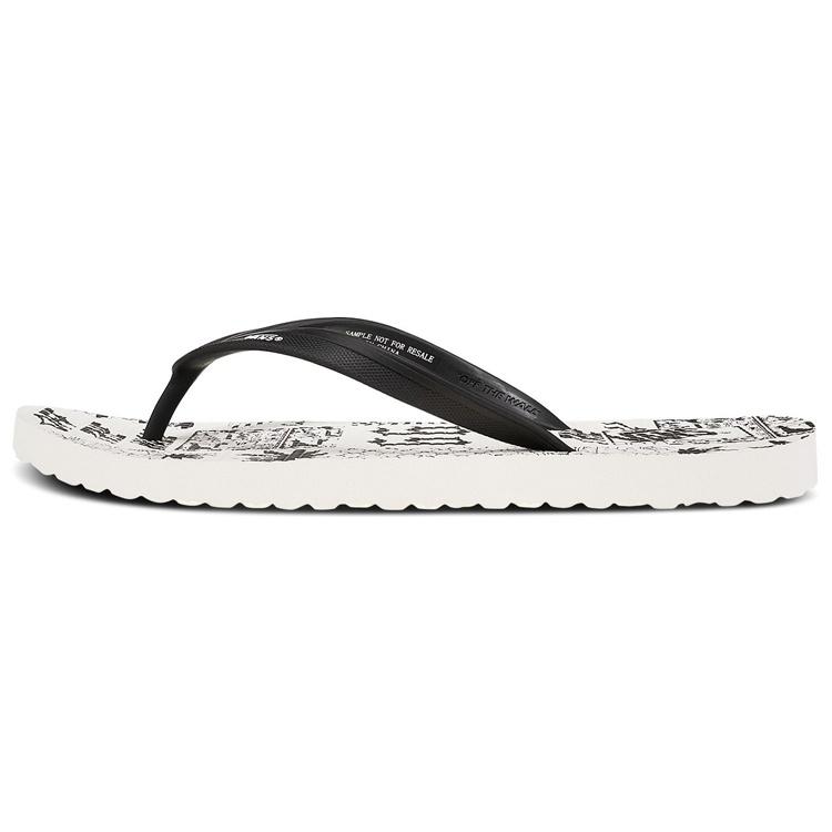 Vans Makena Fashion Unisex Black White Slippers  Black White  Men s VN0A3MTLW85 EU 38