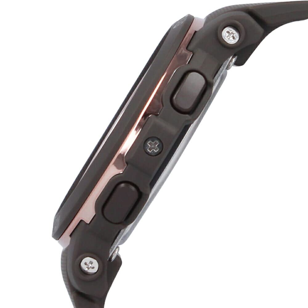 CASIO Series Watch for Women Waterproof Dark Brown Pink Gold Baby-G BGA-290 BGA-290-5A