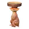 Garden Birds Feeder Resin Statue Outdoor Patio Yard Lawn Free Standing Fairy