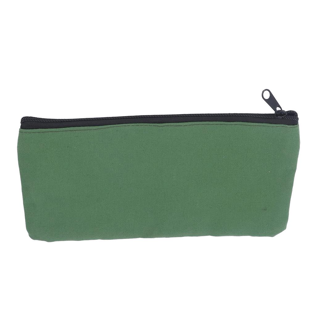 Werkzeugtasche Armeegrün Canvas Tragbar Multifunktional Schwerlast Handtasche für Schraubenschlüssel Schraubendreher Nagel