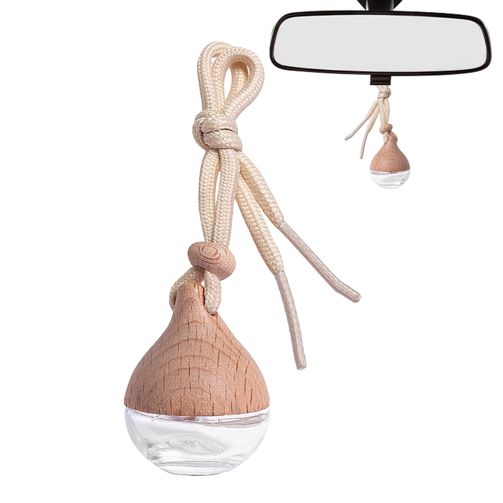 DzpKrka Hanging Aroma Bottle, 7ml Car Hanging Bottle, Car Pendant a