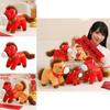 Year Of The Horse Plush Toy With Pp Cotton Filling For Gift Giving And Home Decor