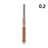 1PCS Creality K1C/K1 Max/K1 SE Nozzles Quick-Swap 3D Printer Nozzle Kit Copper Alloy And Hardened Steel Nozzle For K2 SE