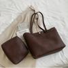 New Solid Plutonium Sweet Shoulder Bag for Women High-end Retro Versatile Bag Hot Sale Large Capacity Casual Travel Bag