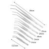 Plating Chef Serving Presentation BBQ Clip Barbecue Tongs Food Tweezer Stainless Steel
