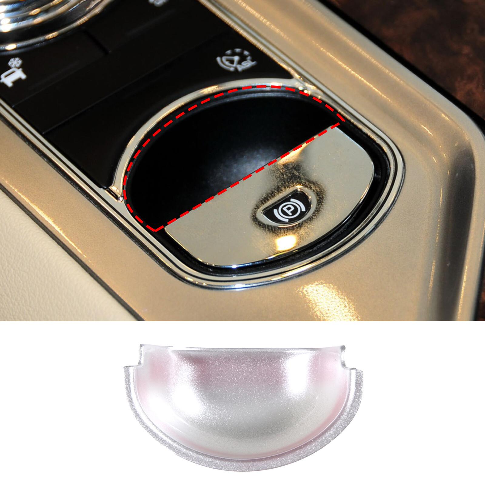 Серебристая ABS Декоративная накладка на электронный ручник для Jaguar XF/XJ 2008-2015