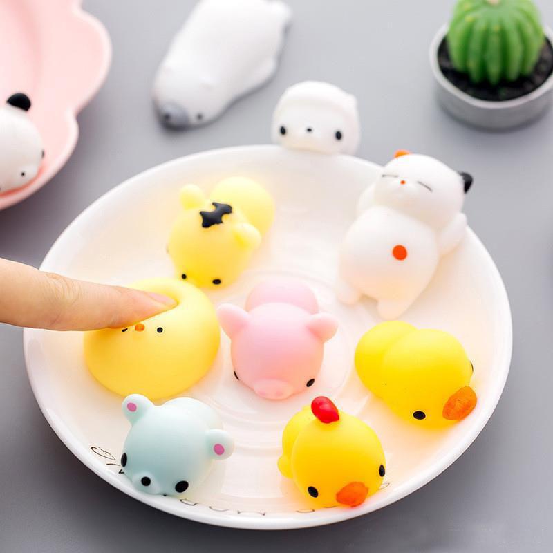 Random Stress Relief Toy Pinching Squeeze Cute Soft Fun Safe Venting Doll Pet
