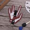 Creative Cross-border Popular Pendant Palm Keychain Pendant DIY Halloween Funny Keychain