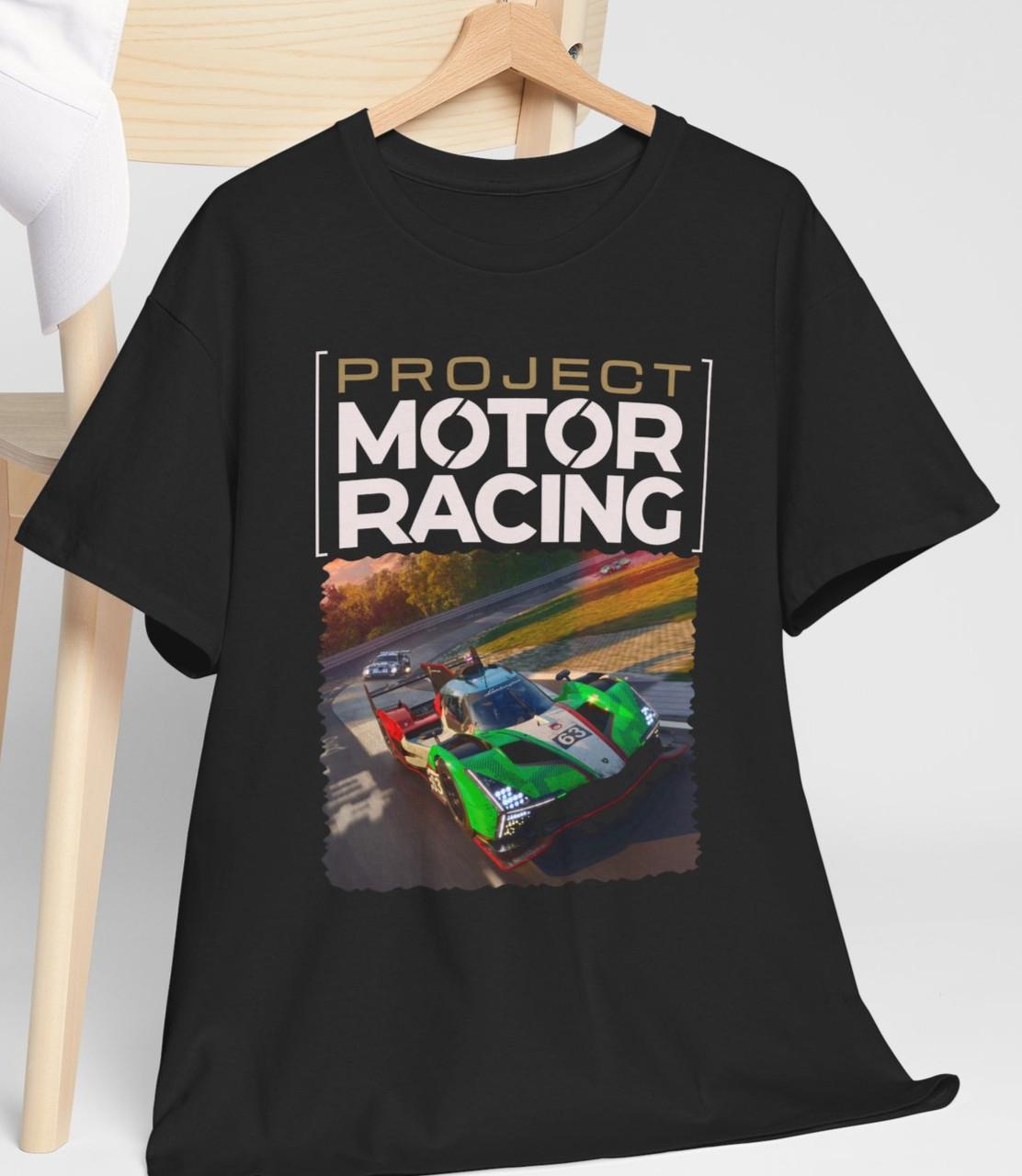 Проект Гоночная Игра Футболка Sim Racer PC PS4 PS5 Xbox AC GT7 F1 ралли Футболка S