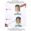 Fashion Light Bulb Shape Humidifier with Soothing Night Light USB Portable Technology Plastic Texture for Bedroom Decors