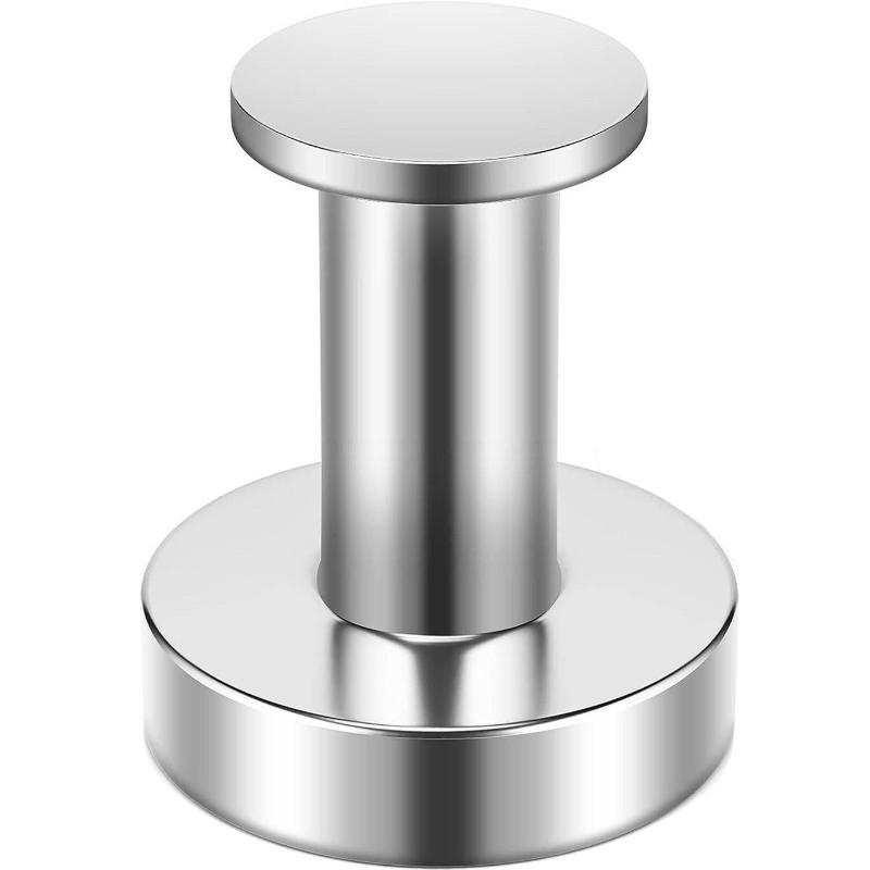 Magnetické háčky – Neodymový kulatý kovový obal pro velké zatížení na zavěšení tašek a svrchního oblečení, výkonný kruhový připínací špendlík