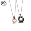 Titanium Steel Couple Necklaces - Colorfast, High-Quality Unisex Pendants