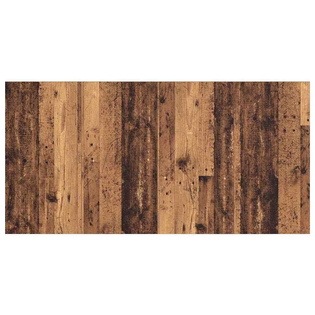 Headboard with Cabinet and Drawers 3 pcs Reclaimed Wood Wood Based Material