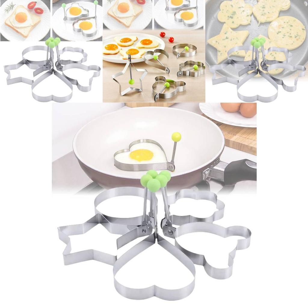 Zagęszczona Forma Ze Stali Nierdzewnej Kształty Serca i Gwiazdy Idealna do Pieczenia i Smażenia