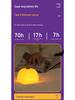 Rechargeable Halloween Pumpkin Silicone Night Light - Decorative Bedside Atmosphere Lamp
