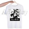 Bunny Girl Senpai Sakurajima Mai Printed T Shirt  Unisex Retro Washed Tops Tees Harajuku Tshirt Streetwear Hip Hop Male T-shirts Shirt
