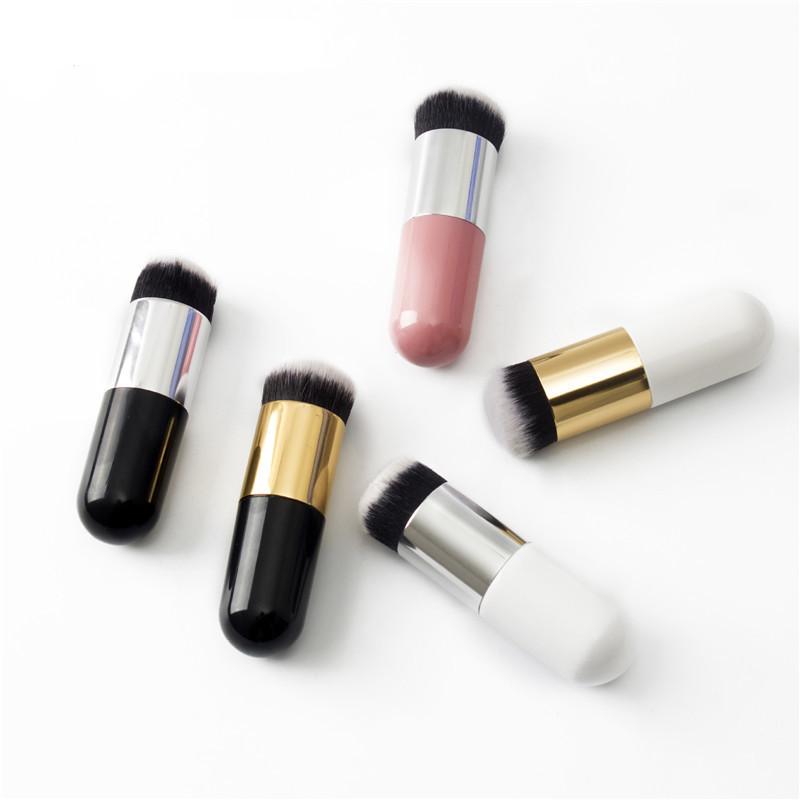 Large Small Fat Pier Foundation Brush MakeUp Brush Bb Cream Mushroom Brushes No Powder No Mark Foundation Make-Up Brush Pink