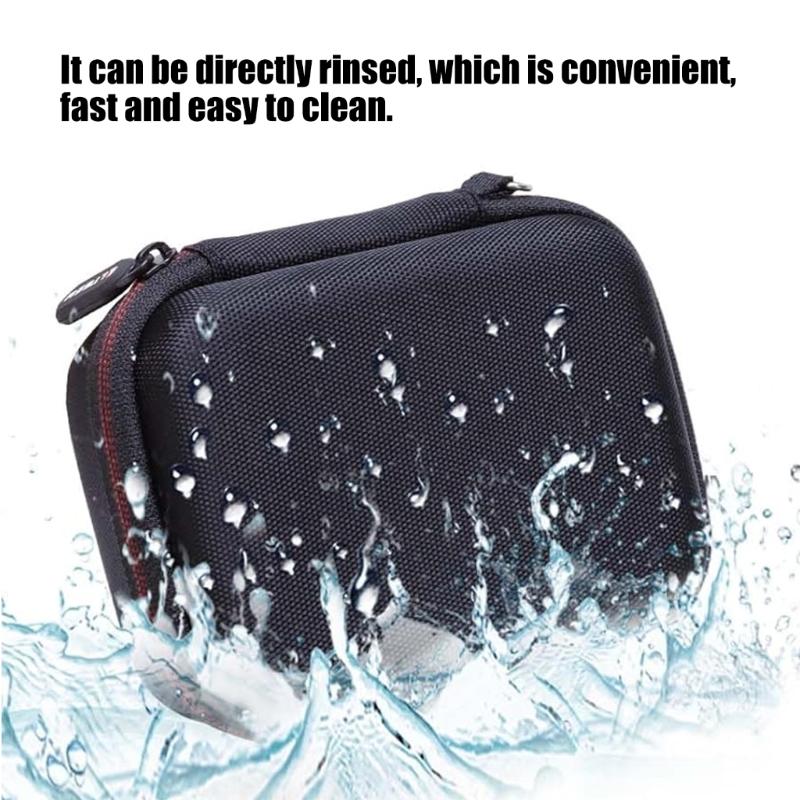 High Density EVA Bag Protective Case for GO5 Speakers Shockproof and Waterproof Cover Shell Carrying Pouches Soft Lining
