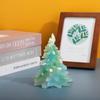 Resin Christmas Tree Ornament Ocean Theme DIY Stylish Christmas Tree Decoration for Window Tabletop