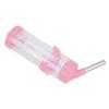 Hamster Water Bottle Dispenser Automatic No Drip Hamster Drinking Fountain for Small AnimalsPink 250ML