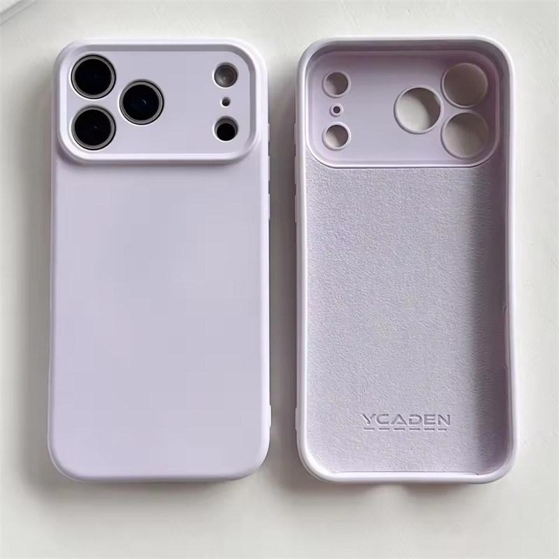 TPU Shockproof Cover For iPhone 17 16 Pro Max For iPhone 17Air 16E 15 14 13 12 Pro Max Plus Case Liquid Silicone TPU Protect Case
