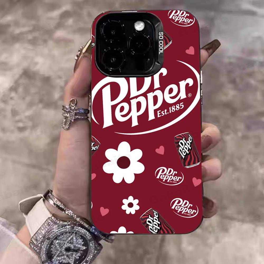 

Бренд газированных напитков Dr Pepper Чехлы для телефона Для iPhone 17 16 15 14 13 12 11 Plus Pro Max Цветной чехол iPhone 13 pro