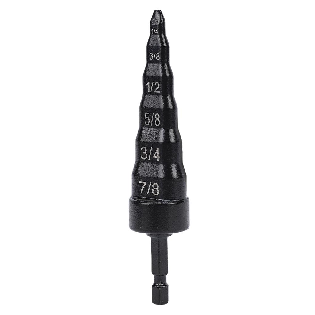 6 in 1 Copper Swaging Tool HVAC Copper Tube Expander with Drill Bit Set 5cm Carabiner for 1 4 3 8 1 2 5 8 3 4 7 8 Pipe